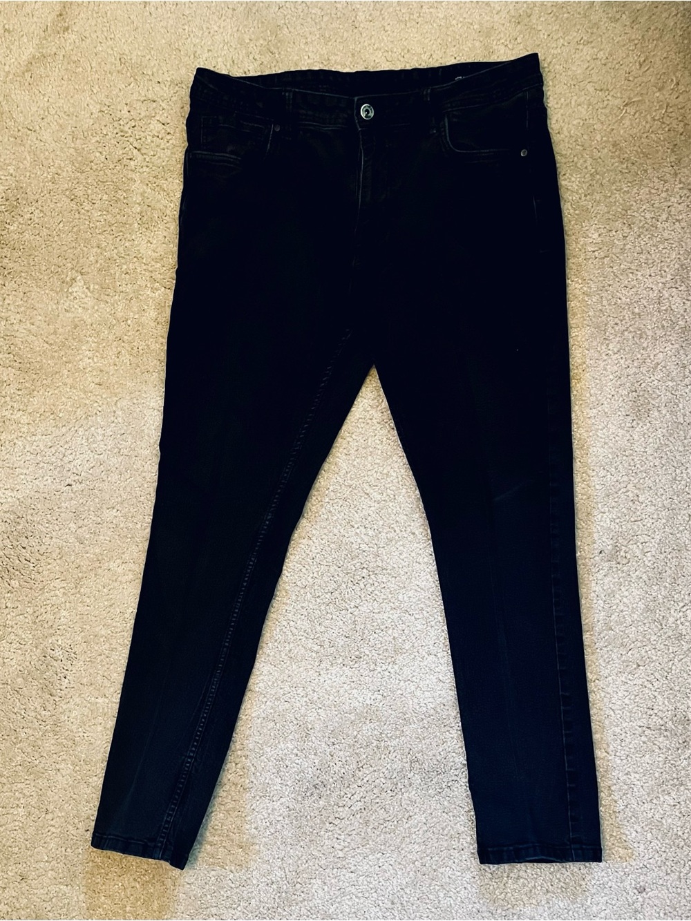 The Perfect Jean NYC Slim Fit Black Men’s Jeans 38”W and 30” inseam